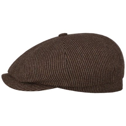 Casquette Hatteras Virgin Wool Stripes by Stetson
