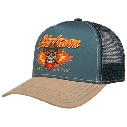 Casquette Trucker Western Skull by Stetson