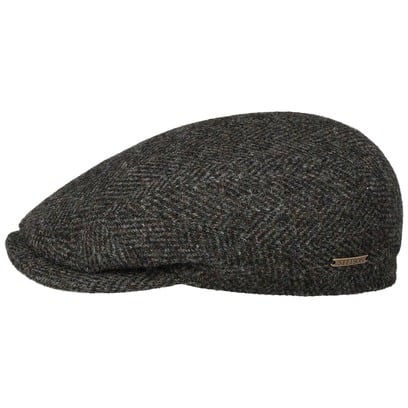 Casquette Herringbone Tweed Driver by Stetson