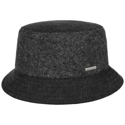 Chapeau Boiled Wool Bucket by Stetson
