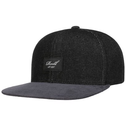 Casquette Black Denim Suede by Reell