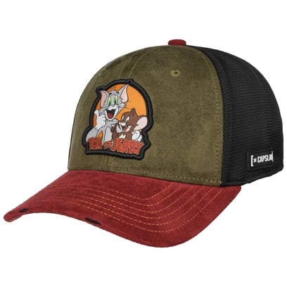 Casquette Tom & Jerry Faux Suede by Capslab