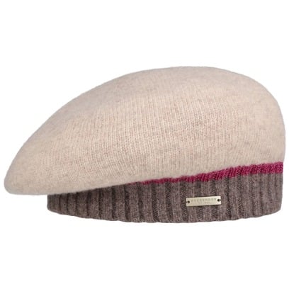 B�ret en Laine Foul�e Shiny Stripe by Seeberger