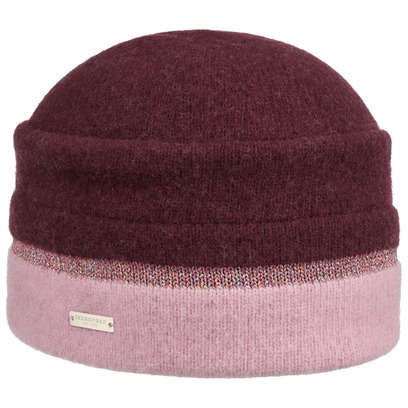 Bonnet en Laine Foulée Shiny Stripe by Seeberger