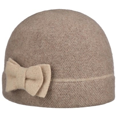 Bonnet en Laine Foul�e Tweed Pattern by Seeberger