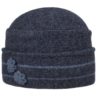 Bonnet en Laine Foul�e Tweed by Seeberger