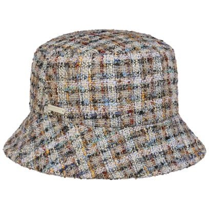 Chapeau en Tissu Tweed Bucket by Seeberger