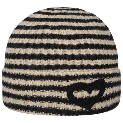 Bonnet à Revers Twotone Knit by Seeberger