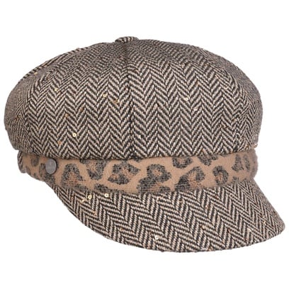 Casquette Gavroche Ar�te de Poisson Paillettes by Lierys
