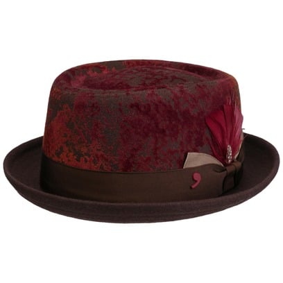 Chapeau en Laine Identity Pork Pie by Alfonso D�Este
