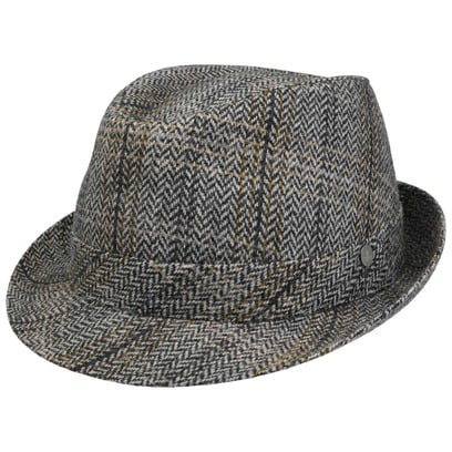 Chapeau en Laine Overcheck Trilby by Lierys