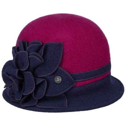 Chapeau Cloche avec Fleur Danuca by Lierys