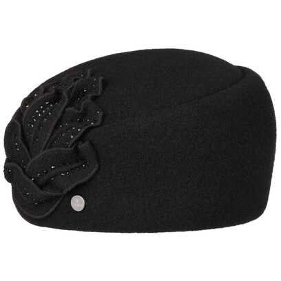 Chapeau en Laine Stefany Pillbox by Lierys