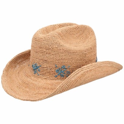 Chapeau de Raphia Odessa Western by Brixton