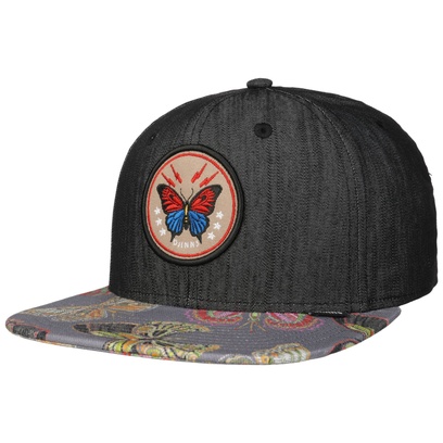 Casquette 6P SB Papillon Linen Rev. by Djinns