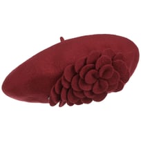 B�ret Basque en Laine Agris Flower by Lierys - 79,95 &euro;