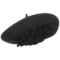 B�ret Basque en Laine Agris Flower by Lierys - 79,95 &euro;