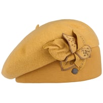 B�ret en Laine Foul�e avec Fleur by Lierys - 109,00 &euro;