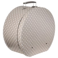 Bo�te � Chapeau � Pois Beige by Lierys - 79,95 &euro;
