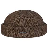 Bonnet Docker Lavoy Herringbone Wool by Stetson - 89,00 &euro;