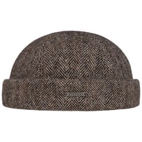 Bonnet Docker Lavoy Herringbone Wool by Stetson - 89,00 &euro;
