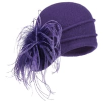 Bonnet en Laine Foul�e avec Plumes by bedacht - 119,00 &euro;