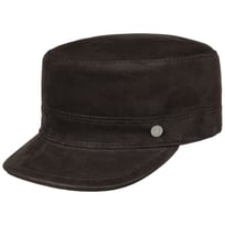 Casquette Army en Cuir Cubano by Lierys - 99,00 &euro;
