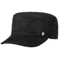 Casquette Army en Cuir Cubano by Lierys - 99,00 &euro;