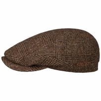 Casquette Sustainable Glencheck Driver by Stetson - 89,00 &euro;