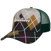 Casquette Trucker Argyle Check by Stetson - 59,00 &euro;