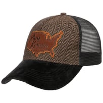 Casquette Trucker Black Brown by King Kerosin - 29,95 &euro;