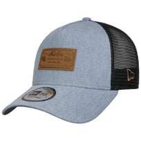 Casquette Trucker Denim Leather Patch by New Era - 39,95 &euro;