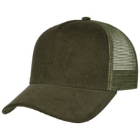 Casquette Trucker en Velours C�tel� Uni by Lipodo - 19,95 &euro;