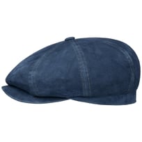 Casquette en Cuir Hatteras Denim by Stetson - 199,00 &euro;