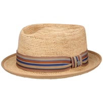 Chapeau Crochet Raphia Pork Pie by Lierys - 119,00 &euro;