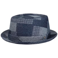 Chapeau Denim Patchwork Pork Pie by Lierys - 99,00 &euro;