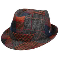 Chapeau Merino Patchwork Trilby by Lierys - 79,95 &euro;