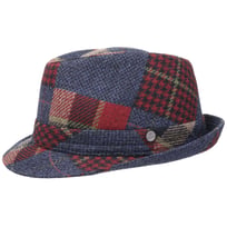 Chapeau Merino Patchwork Trilby by Lierys - 79,95 &euro;