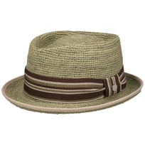 Chapeau de Raphia Crochet Pork Pie by Lierys - 119,00 &euro;