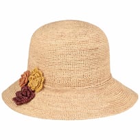 Chapeau de Raphia Three Blossoms by Gebeana - 79,95 &euro;