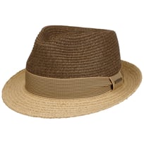 Chapeau de Raphia Twotone Toyo Trilby by Stetson - 89,00 &euro;
