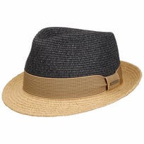 Chapeau de Raphia Twotone Toyo Trilby by Stetson - 89,00 &euro;