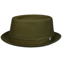 Chapeau en Coton Uni Pork Pie by Lierys - 79,95 &euro;