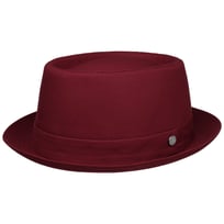 Chapeau en Coton Uni Pork Pie by Lierys - 79,95 &euro;