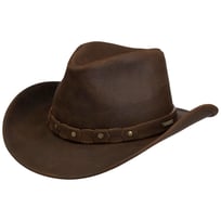 Chapeau en Cuir Calf Split Western by Stetson - 199,00 &euro;