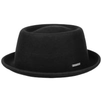 Chapeau en Laine Uni Pork Pie by Stetson - 109,00 &euro;
