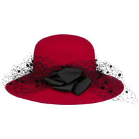 Chapeau en Laine avec Voilette Palica by Lierys - 139,00 &euro;