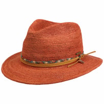 Chapeau en Paille Crochet Traveller by Stetson - 149,00 &euro;