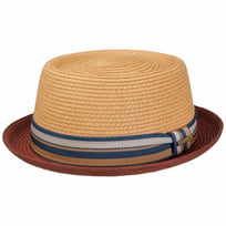 Chapeau en Paille Licano Toyo Pork Pie by Stetson - 69,00 &euro;