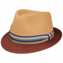 Chapeau en Paille Licano Toyo Trilby by Stetson - 69,00 &euro;